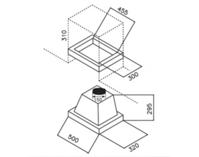 Вграден абсорбатор Teka GFT 800 E.310.8.ИН