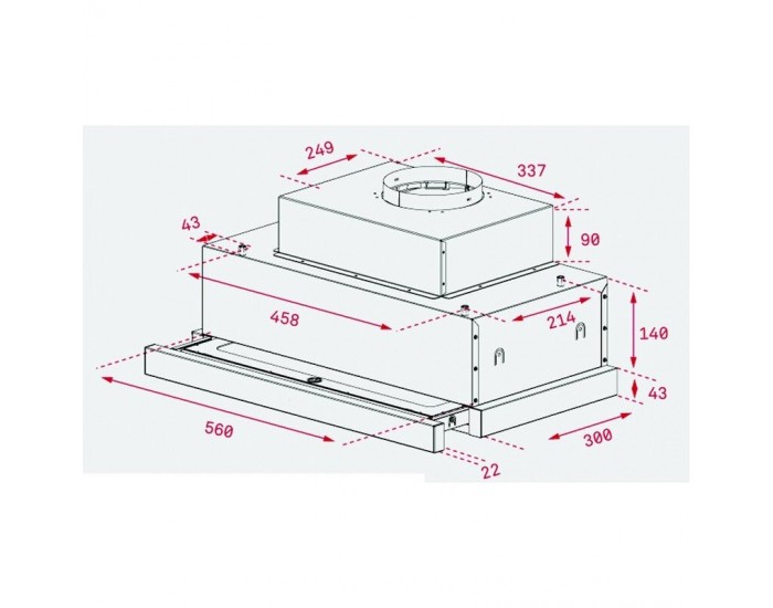 Вграден абсорбатор Teka CNL 6610 E.391.ИН