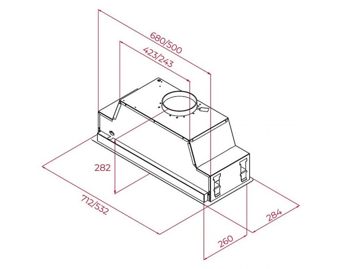 Вграден абсорбатор Teka GFL 57760 Е.4029.ИН