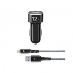 Зарядно устройство Cellularline Tetra Force 12-24V 12W - Разклонители, Зарядни и Кабели
