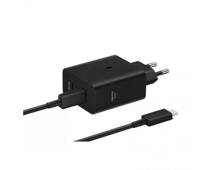 Зарядно устройство Samsung 50W EP-T5020XBEGEU DUO BLACK