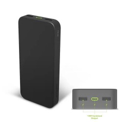 Външна батерия Mophie 20K with PD Black 401110787 - Разклонители, Зарядни и Кабели