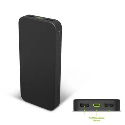 Външна батерия Mophie 10K with PD Black 401110786 - Разклонители, Зарядни и Кабели
