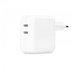 Зарядно устройство Apple 35W Dual USB-C Power Adapter mw2k3 - Разклонители, Зарядни и Кабели