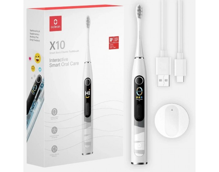Електрическа четка за зъби Oclean X 10 Grey C01000335