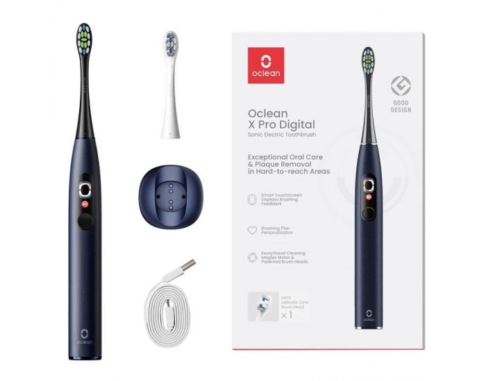 Електрическа четка за зъби Oclean X Pro Digital Dark Blue 94