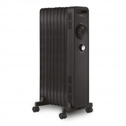 Маслен радиатор Kumtel KUM-1225S Black - Климатични електроуреди