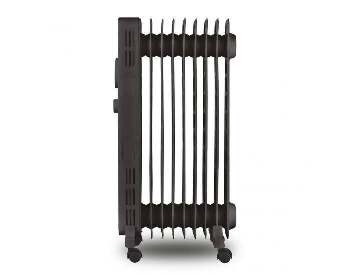 Маслен радиатор Kumtel KUM-1225S Black