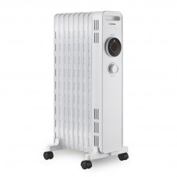 Маслен радиатор Kumtel KUM-1225S White - Климатични електроуреди