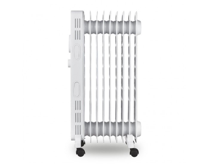 Маслен радиатор Kumtel KUM-1225S White