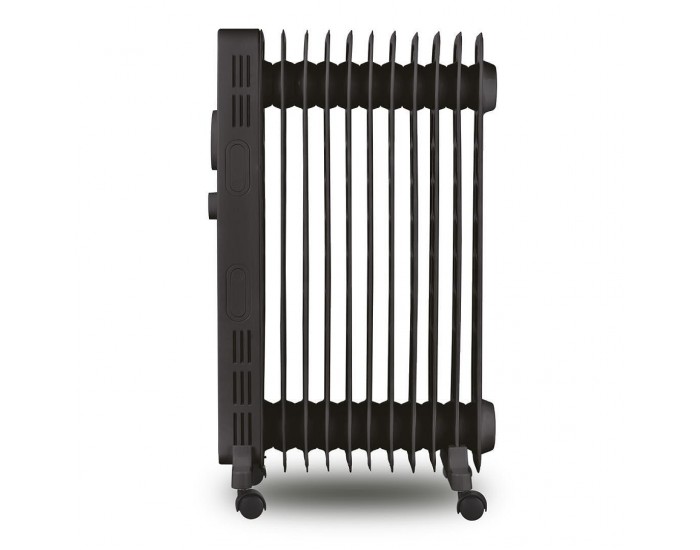 Маслен радиатор Kumtel KUM-1230S Black