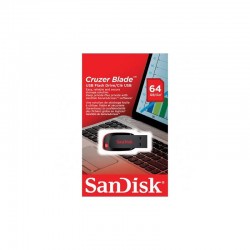 Памет USB SanDisk CRUZER BLADE 64 GB SDCZ50-064G-B35 - Хард дискове, Карти памет, CD и DVD дискове
