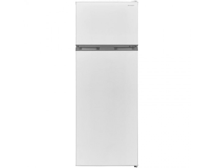 Хладилник с горна камера Sharp SJ-FTB01ITXWE , 213 l, E , Статична , Бял