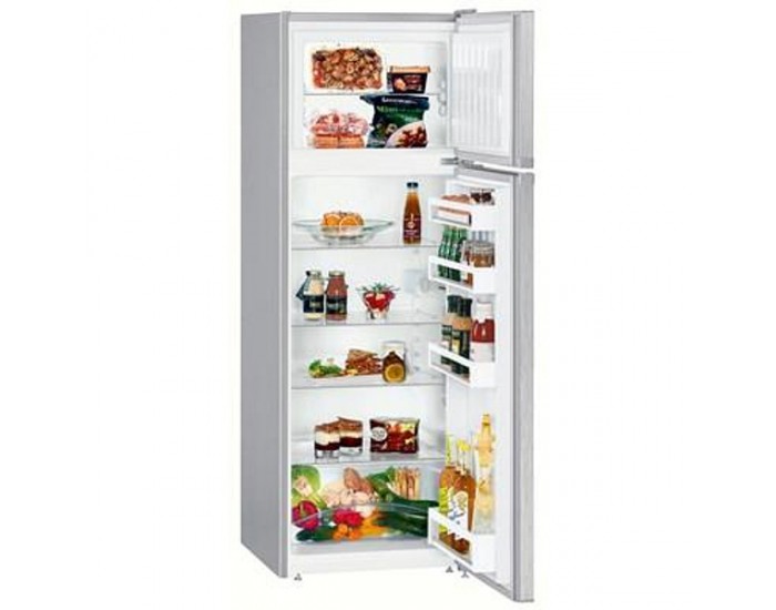 Хладилник с горна камера Liebherr CTPele 251-26 , 271 l, E , SmartFrost , Инокс