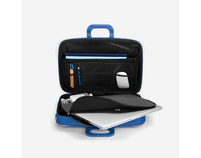 Чанта за лаптоп Bombata Mediobombata Classic 13-14" Blue E00361-18