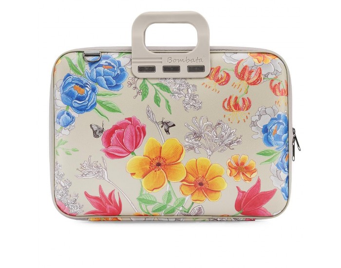 Чанта за лаптоп Bombata 13-14" Peonia - Grey E00860-3