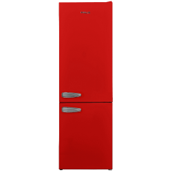 Хладилник с фризер Finlux FXCA 31310 REE RETRO , 268 l, E , Статична , Червен - Хладилници