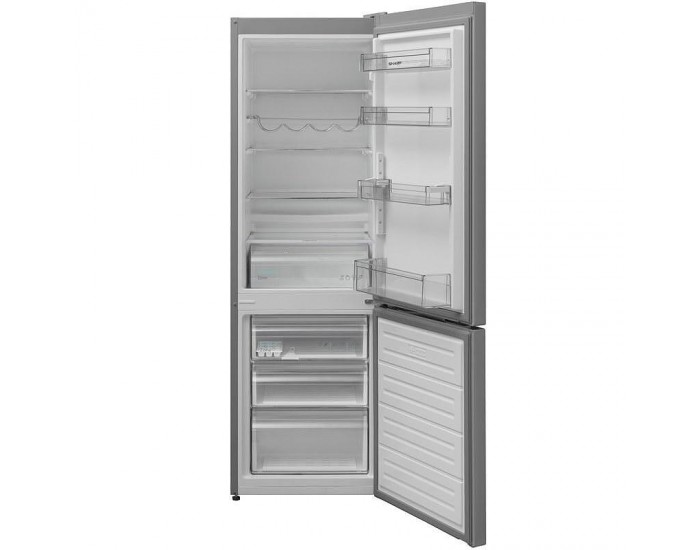 Хладилник с фризер Sharp SJ-FBB04DTXLE , 268 l, E , Инокс , Статична