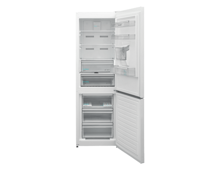 Хладилник с фризер Sharp SJ-NBA21DMDWE , 331 l, E , No Frost , Бял