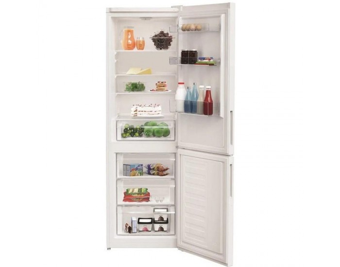 Хладилник с фризер Indesit INKS 1361 W4E1 , 343 l, E , Бял , Статична