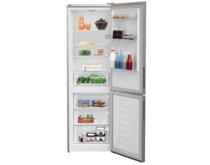 Хладилник с фризер Indesit INKS 1361 S4E , 343 l, E , Сив , Статична