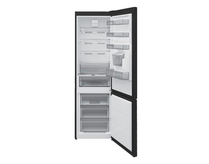 Хладилник с фризер Sharp SJ-NBA32DHDAE , 367 l, E , No Frost , Черен инокс