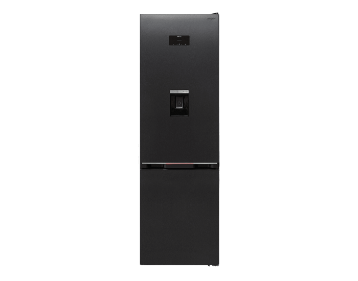 Хладилник с фризер Sharp SJ-NBA32DHDAE , 367 l, E , No Frost , Черен инокс