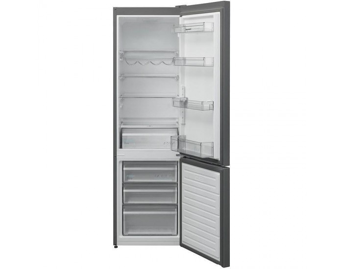Хладилник с фризер Sharp SJ-FBB05DTXLE , 288 l, E , Инокс , Статична