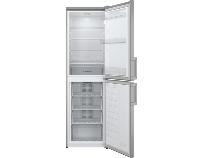 Хладилник с фризер Indesit IB55 732 X , 287 l, E , Инокс , Статична