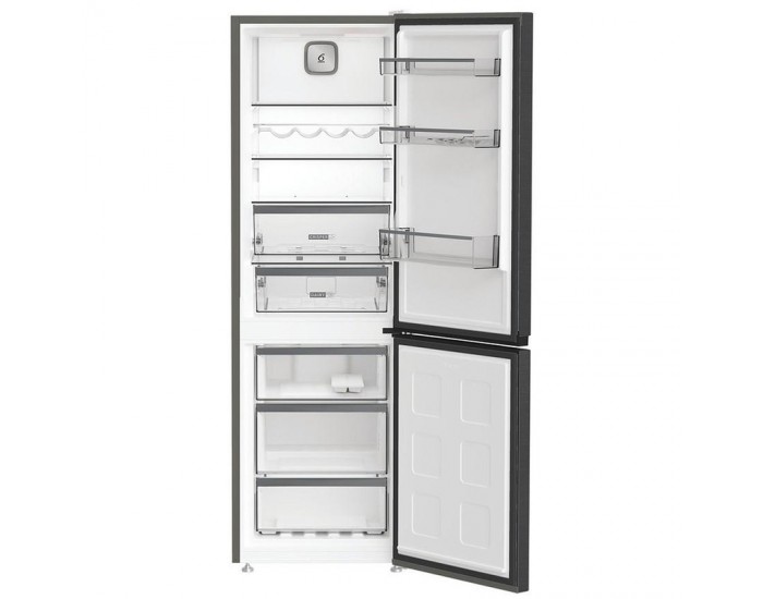 Хладилник с фризер Whirlpool WHK 26362 XBR4E , 316 l, E , No Frost , Черен инокс