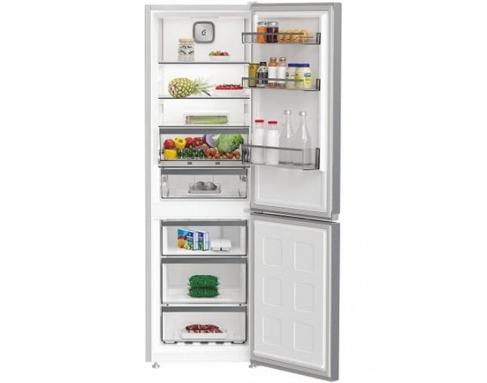 Хладилник с фризер Whirlpool WHK 26362 XP4E , 316 l, E , No Frost , Инокс