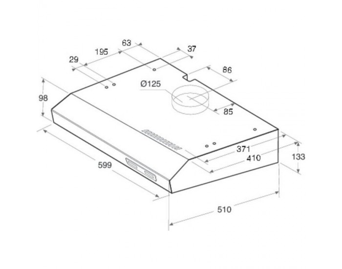 Абсорбатор Indesit ISLK 66 LS W/ISLK 66F LS W