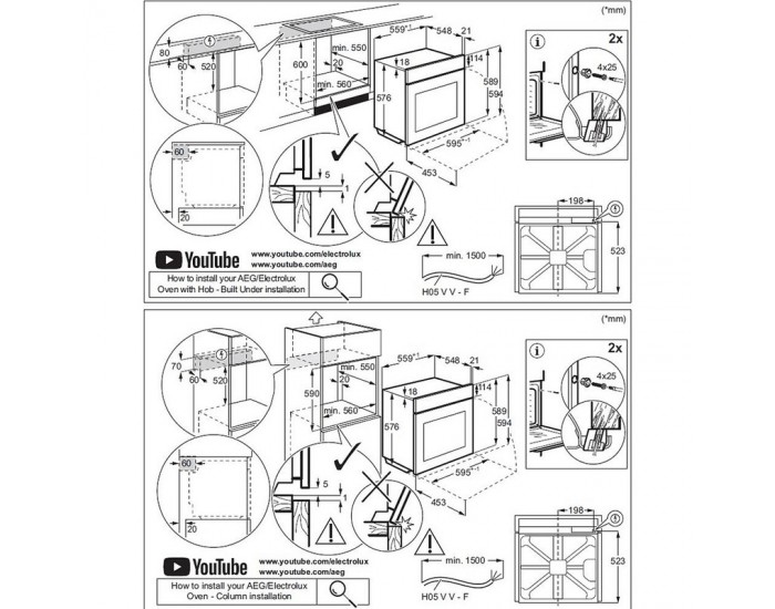 Фурна за вграждане Electrolux EOE8P38X , 72 , А+ , Пиролиза , Сензорно