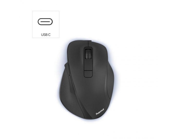 Мишка Hama 173032 MW-500 Recharge Black