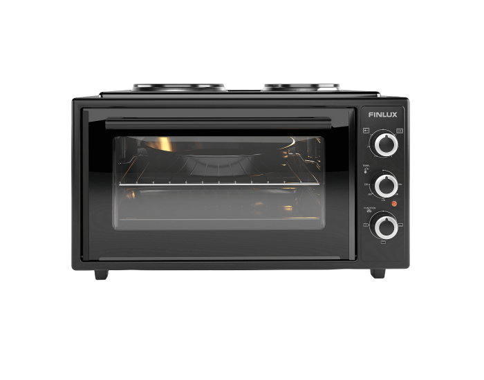 Готварска печка (мини) Finlux FMC-4535BF , 2 ток , Черен