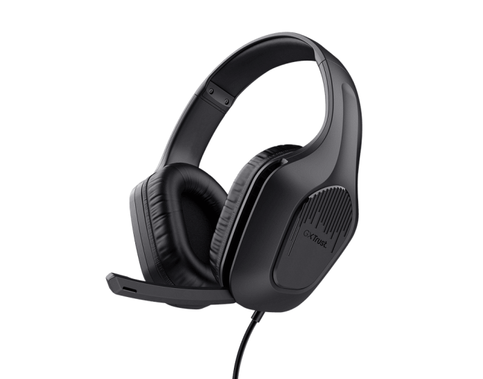 Слушалки с микрофон Trust GXT415 Zirox Black , OVER-EAR