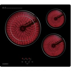 Вграден керамичен плот Crown PVT613.C , Електрически - Плотове