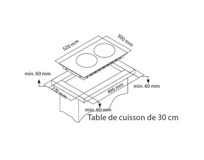 Вграден керамичен плот Hotpoint-Ariston HRD 5030 B , Електрически
