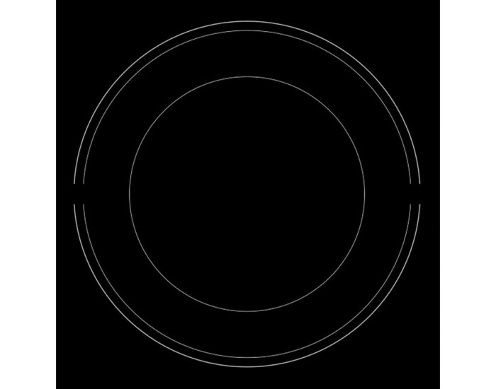 Вграден керамичен плот Hotpoint-Ariston HRD 5030 B , Електрически