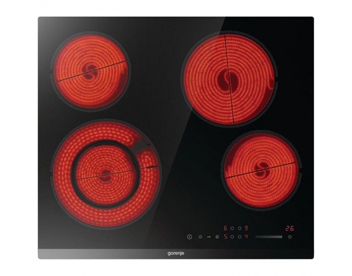 Вграден керамичен плот Gorenje ECS642BCSCE , Електрически