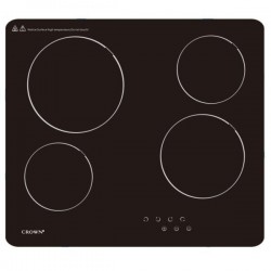 Вграден керамичен плот Crown PVT604.C , Електрически - Плотове