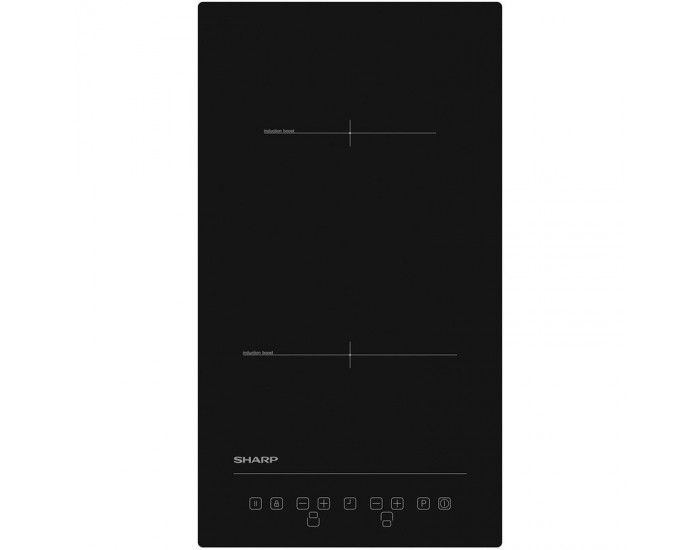 Вграден керамичен плот Sharp KH-3I25NT0K-EU , Индукционен