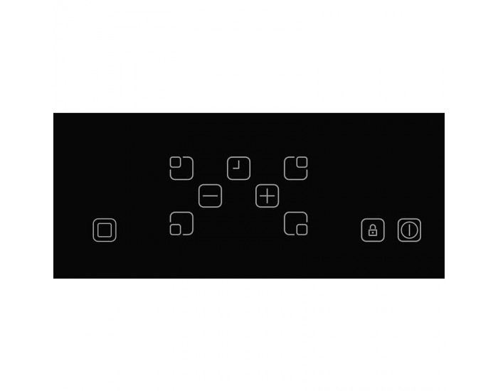 Вграден керамичен плот Sharp KH-6V08FT00 , Електрически