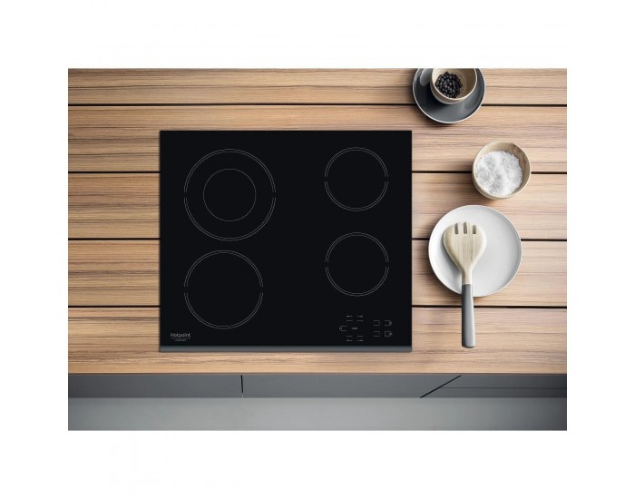 Вграден керамичен плот Hotpoint-Ariston HR 632 B , Електрически