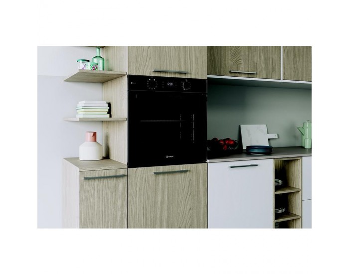 Фурна за вграждане Indesit IO K58HS B , 71 , Hydrolitic , А+ , Механично