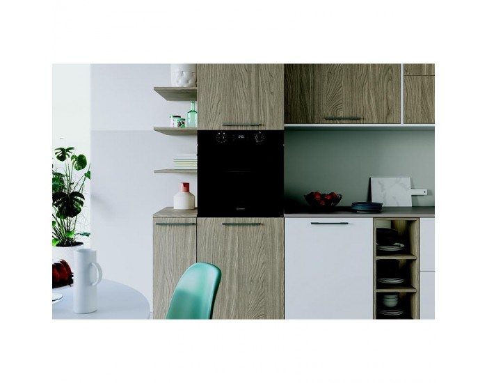 Фурна за вграждане Indesit IO K58HS B , 71 , Hydrolitic , А+ , Механично