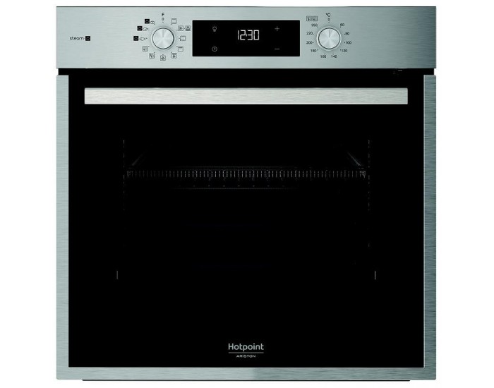 Фурна за вграждане Hotpoint-Ariston HAO 478PSU1F X , 71 , Push бутони , А++ , Пиролиза