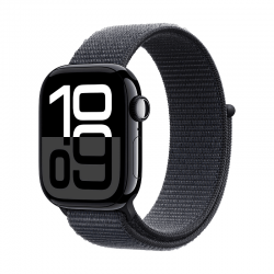 Смарт часовник Apple Watch 10 42mm Jet Black/Ink Loop mwwg3 , 1.96 , 42.00 , 64 , Apple S10 SiP 64-bit Dual Core - Офис