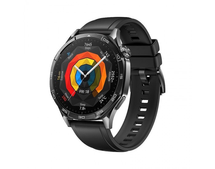 Смарт часовник Huawei WATCH GT 5 BLACK 46mm Vili-B19F 55020DKM , 1.43 , 36.30