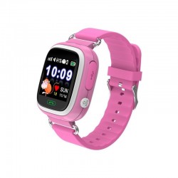 Смарт часовник Xmart KIDS GPS KW03G Pink , 1.22 - Офис